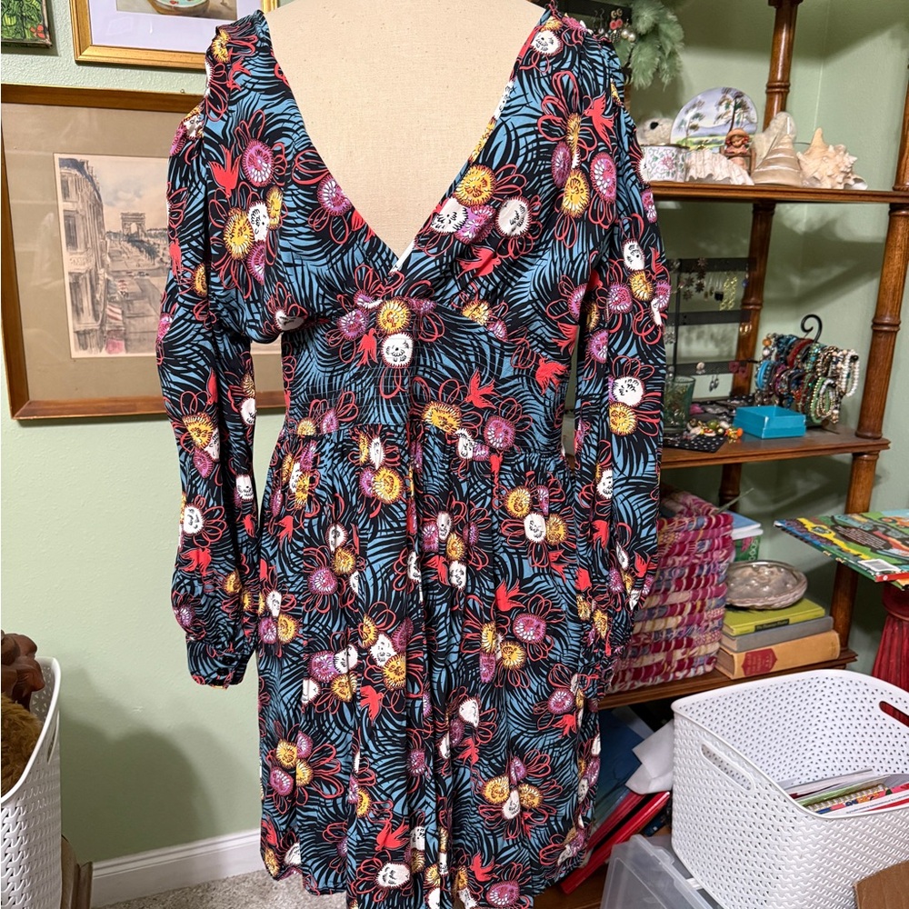 Trashy Diva Multicolor Floral Dress
